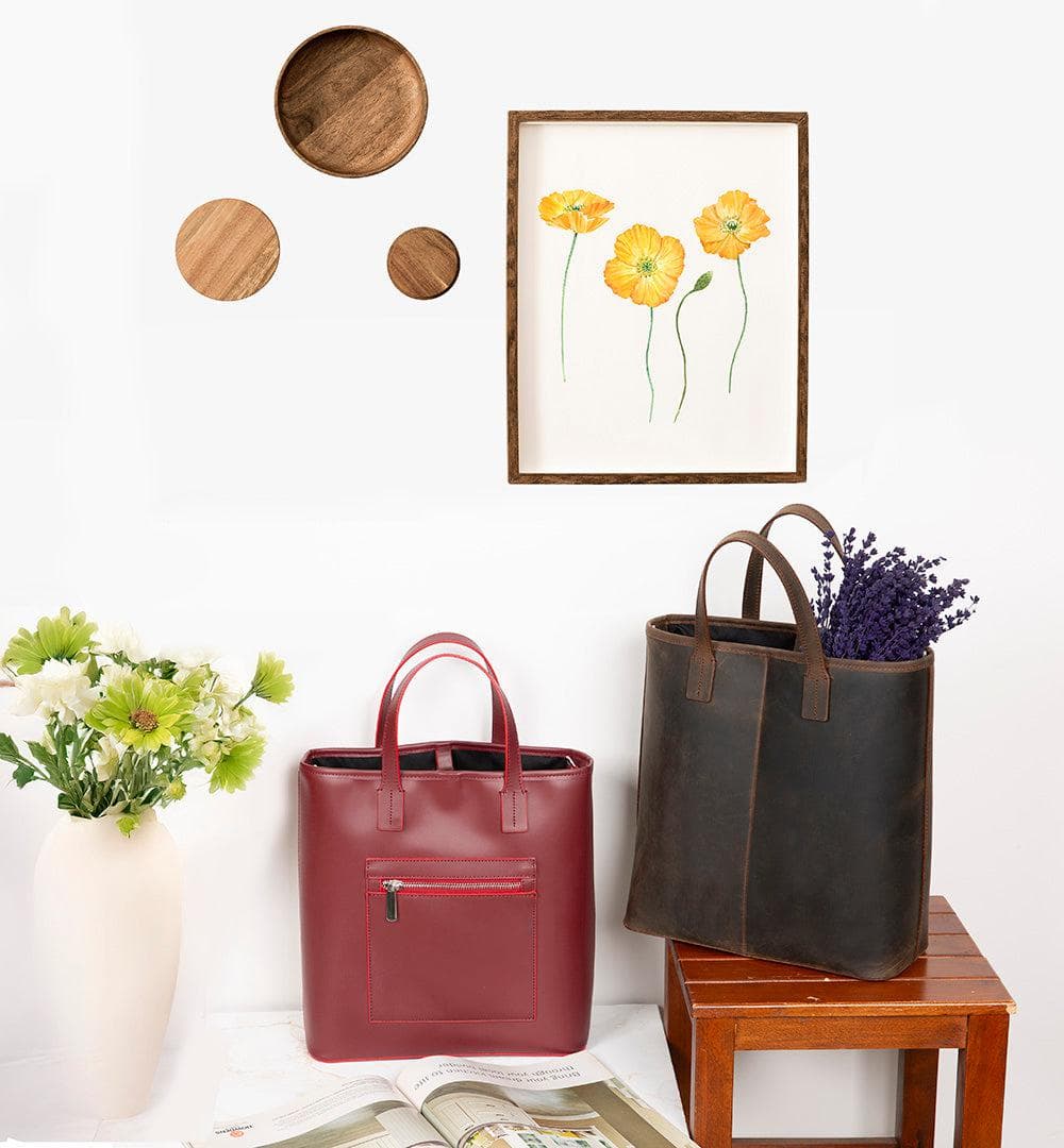 Valetto Leather Tote Bag