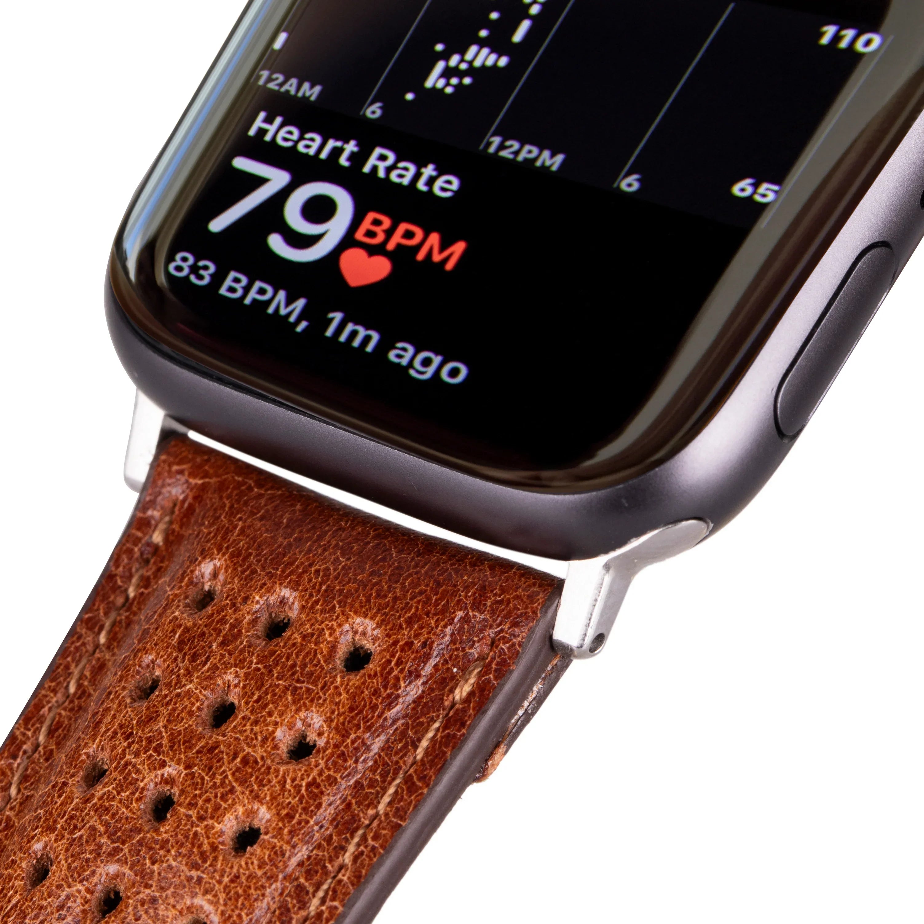 87008 Apple Watch Leather Band Brown / 44 / 45 / 46 / 49mm Bouletta