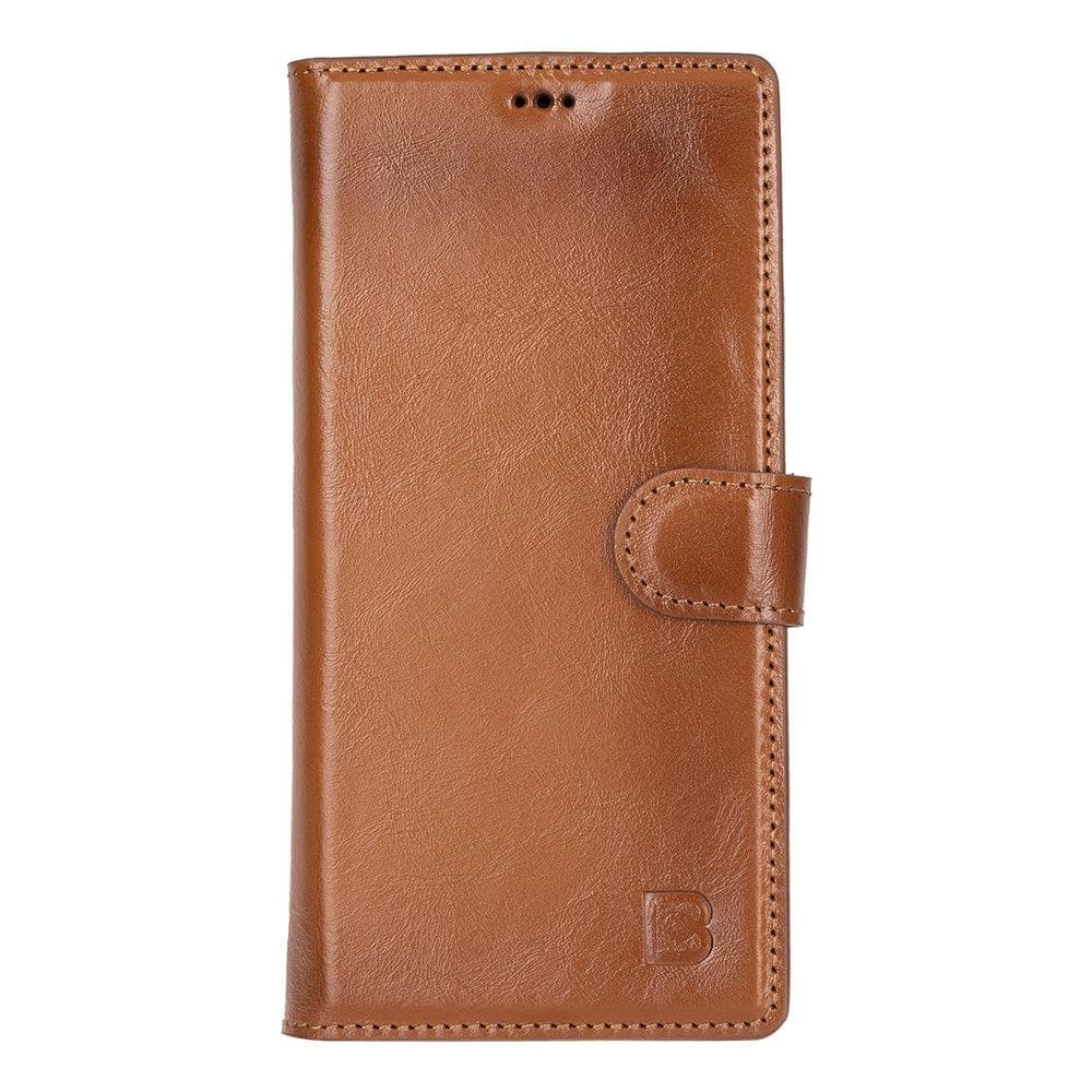 Luxury Handmade Genuine Leather Phone Case for Samsung Galaxy S25 Ultra – Magnetic & Detachable, Unisex