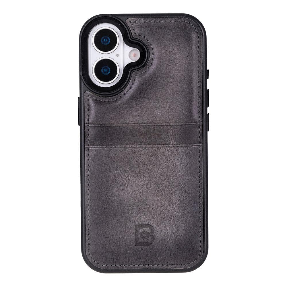 Flex Cover Leather iPhone 17 Case with Card Holder