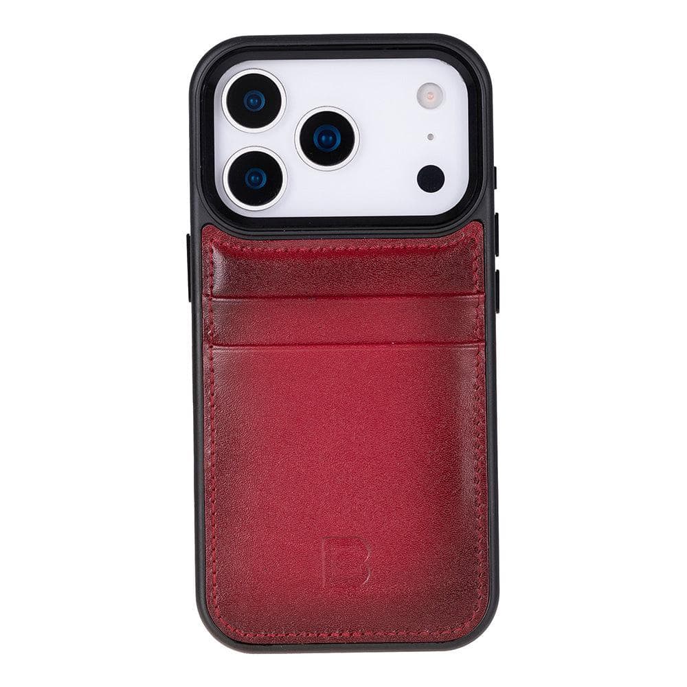 Flex Cover Leather iPhone 17 Pro Case with Card Holder