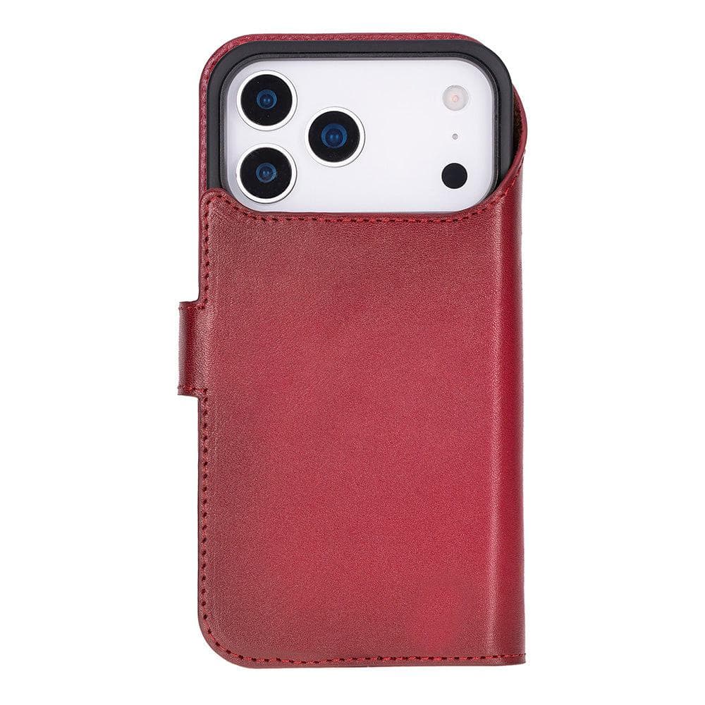Magic iPhone 17 Pro Max Detachable Leather Wallet Case
