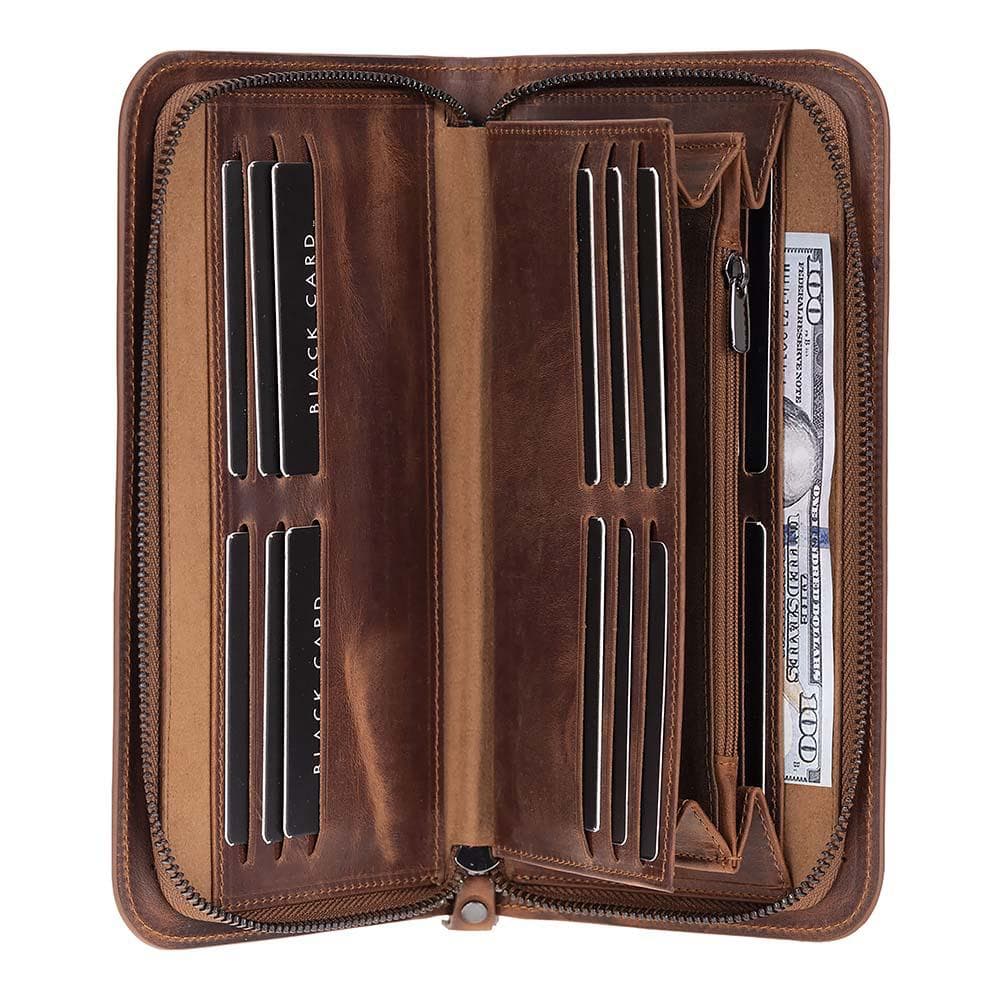 Novarco Leather Clutch Handbag