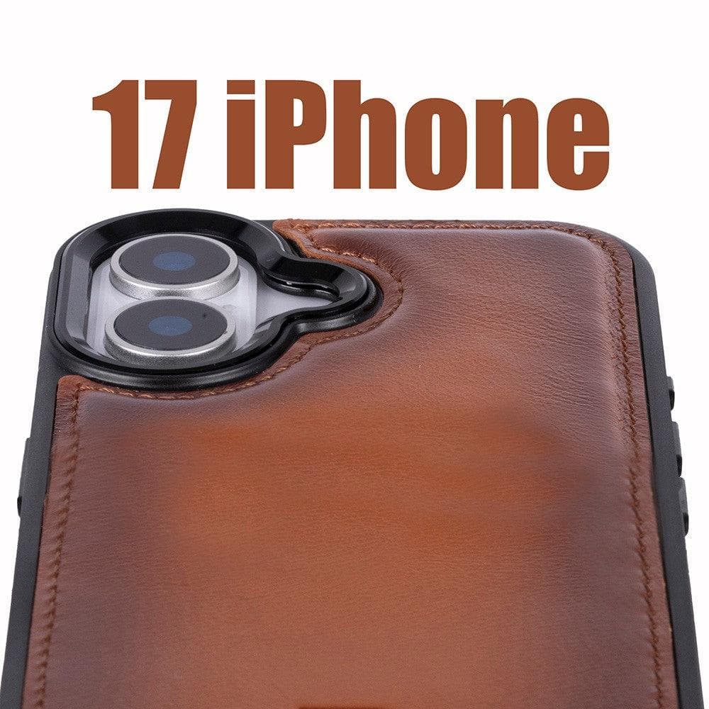 Magic iPhone 17 Detachable Leather Wallet Case