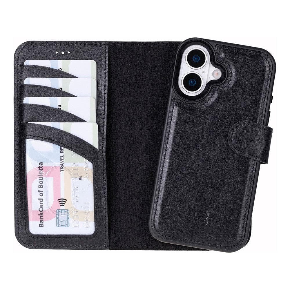 Magic iPhone 17 Detachable Leather Wallet Case