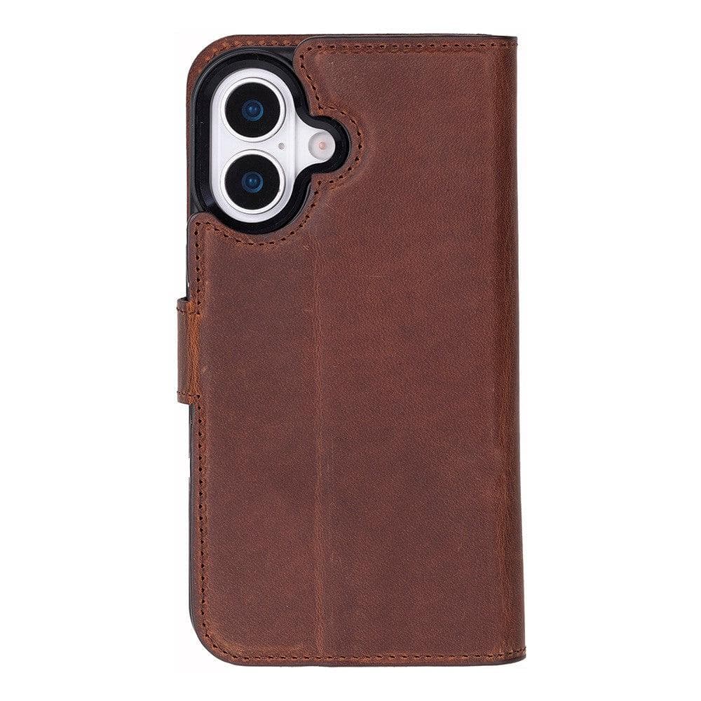 Magic iPhone 17 Detachable Leather Wallet Case