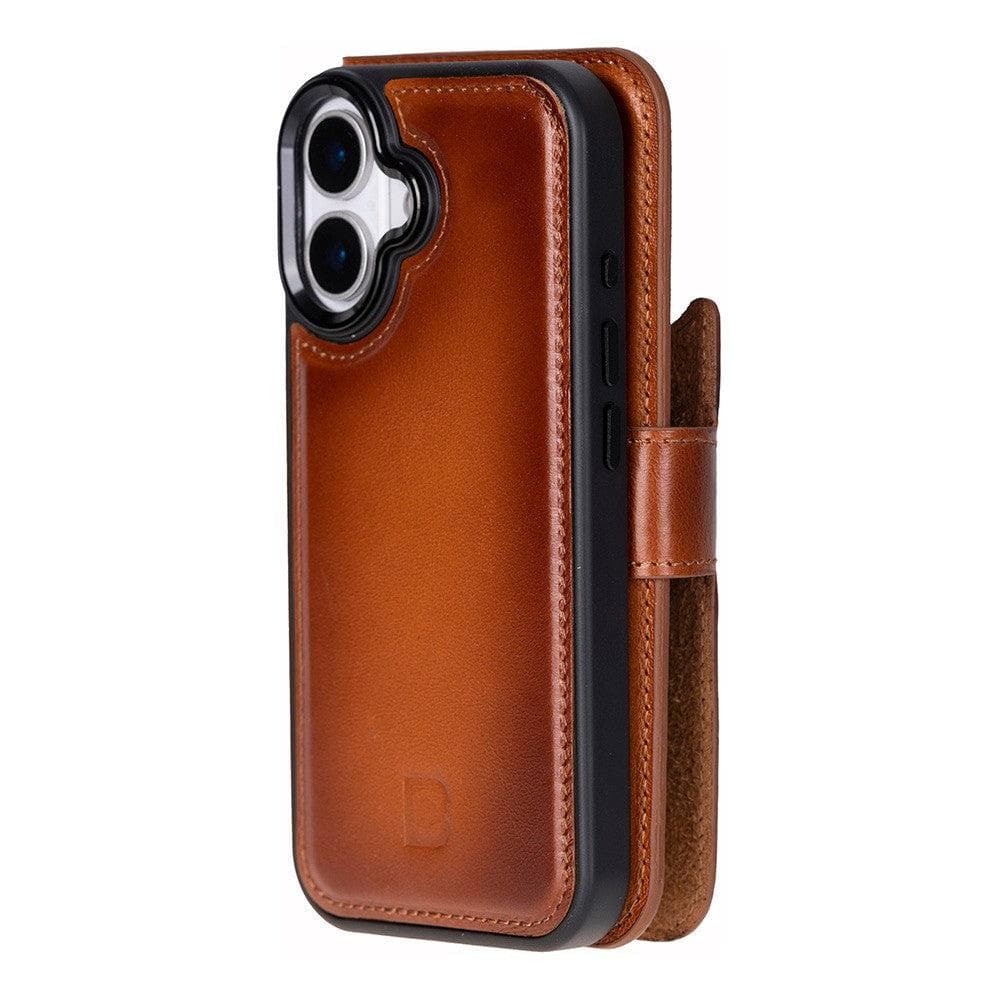 Magic iPhone 17 Detachable Leather Wallet Case