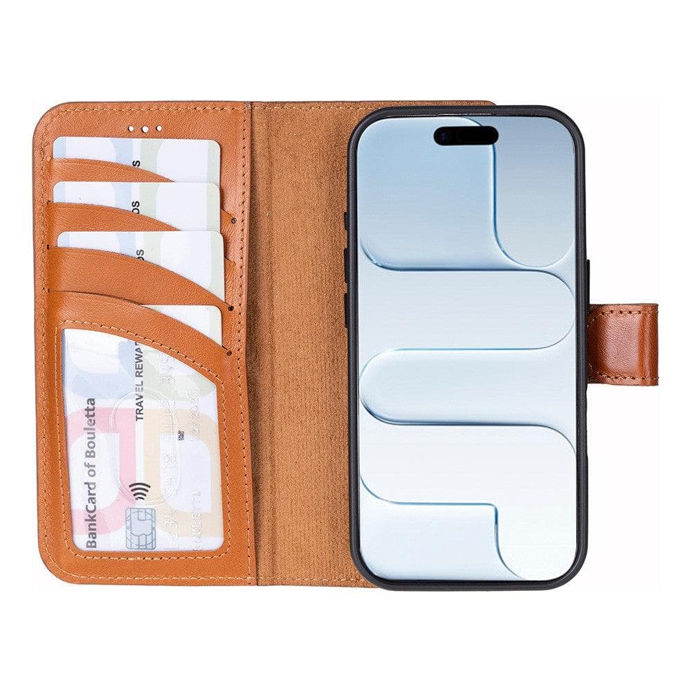 Magic iPhone 17 Detachable Leather Wallet Case
