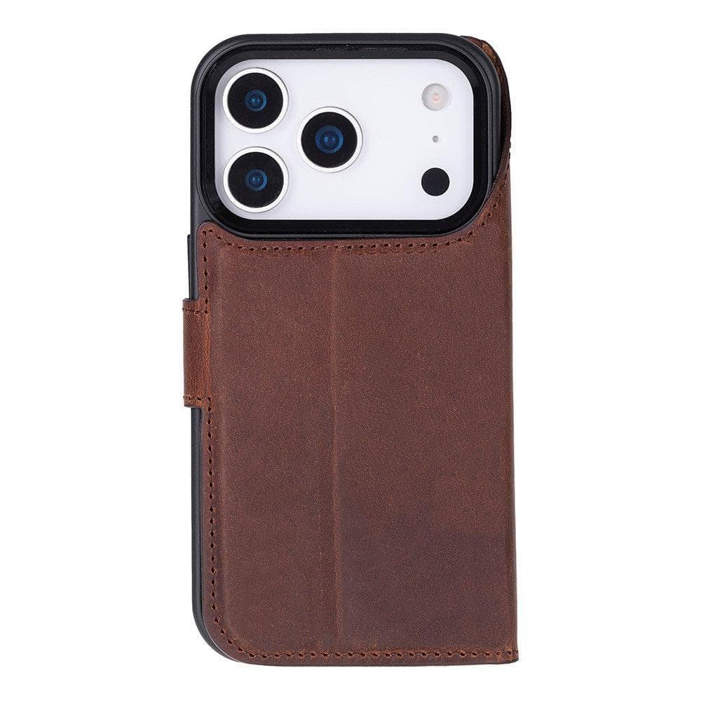Magic iPhone 17 Pro Detachable Leather Wallet Case