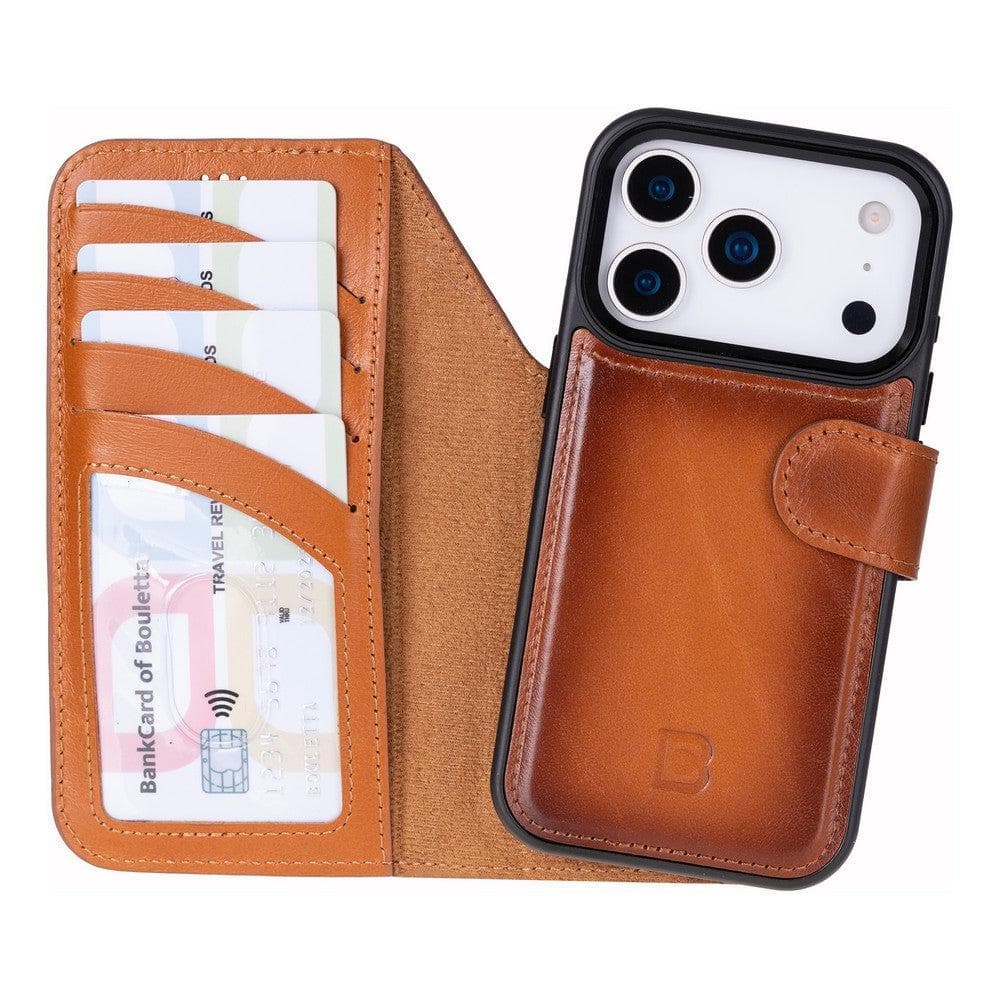 Magic iPhone 17 Pro Detachable Leather Wallet Case