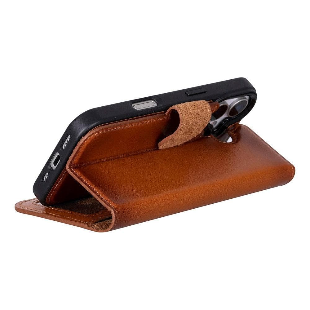 Magic iPhone 17 Detachable Leather Wallet Case