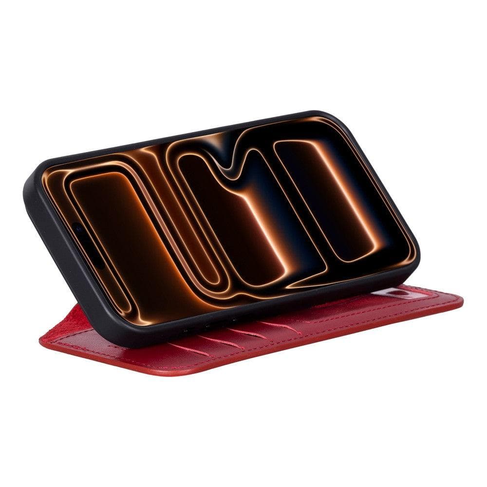 Magic iPhone 17 Pro Detachable Leather Wallet Case