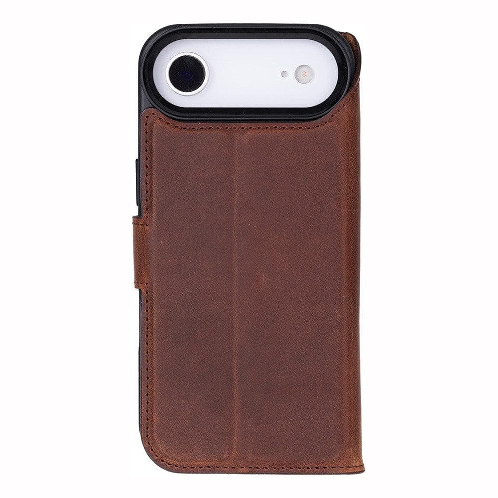 Magic iPhone 17 Air Detachable Leather Wallet Case