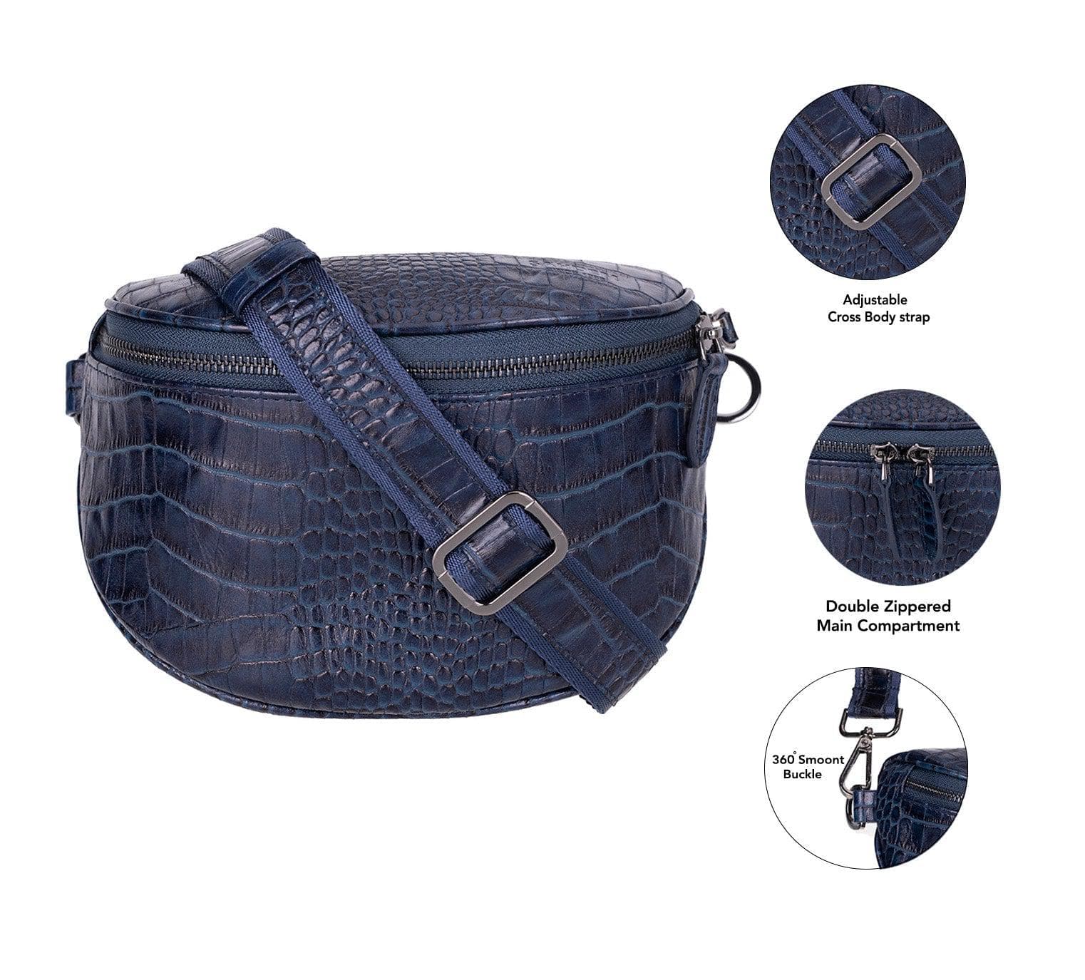 Alora Leather Crossbody Bag Bouletta