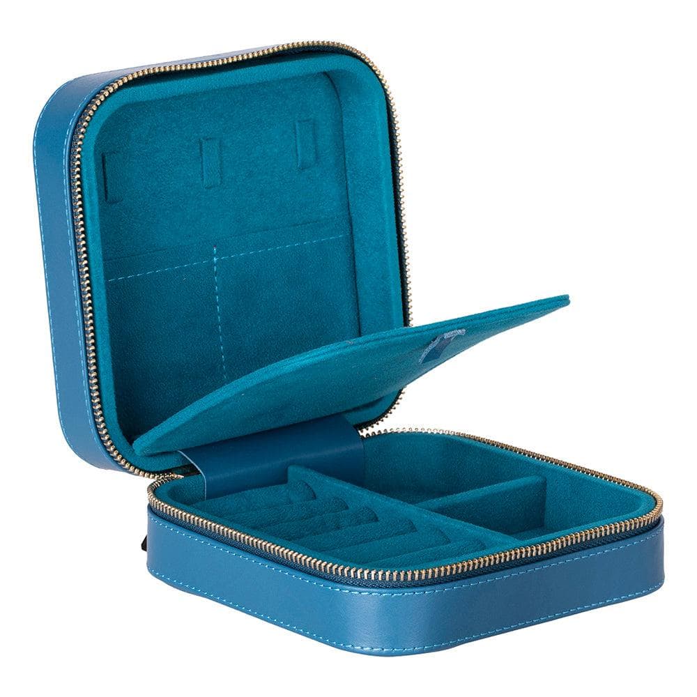 Amanda Leather Jewelry Box, Large Bouletta