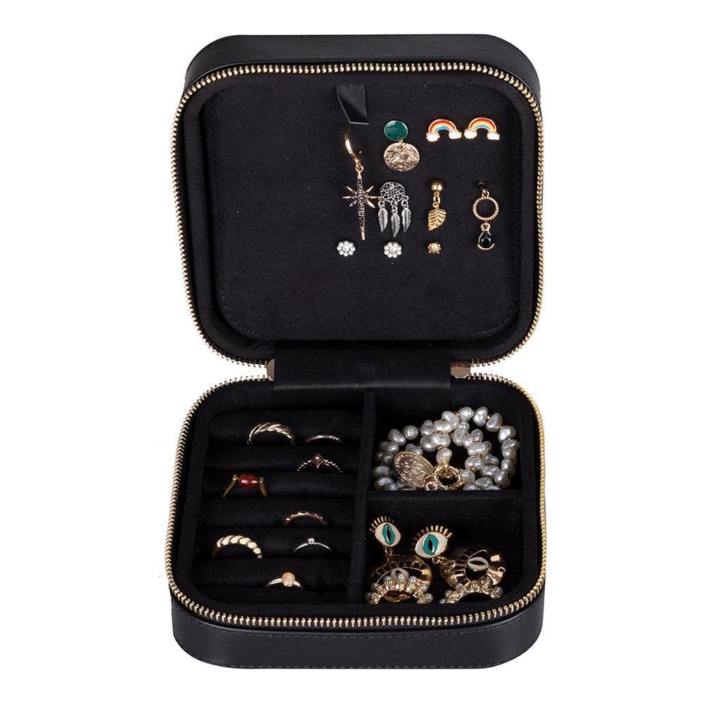 Amanda Leather Jewelry Box, Large Bouletta