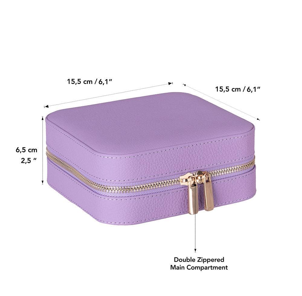 Amanda Leather Jewelry Box, Large Bouletta