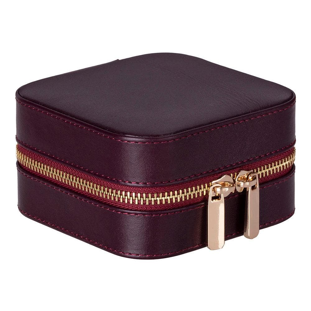 Amanda Leather Jewelry Box, Medium Bouletta