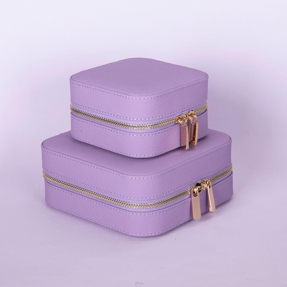 Amanda Leather Jewelry Box, Medium Bouletta