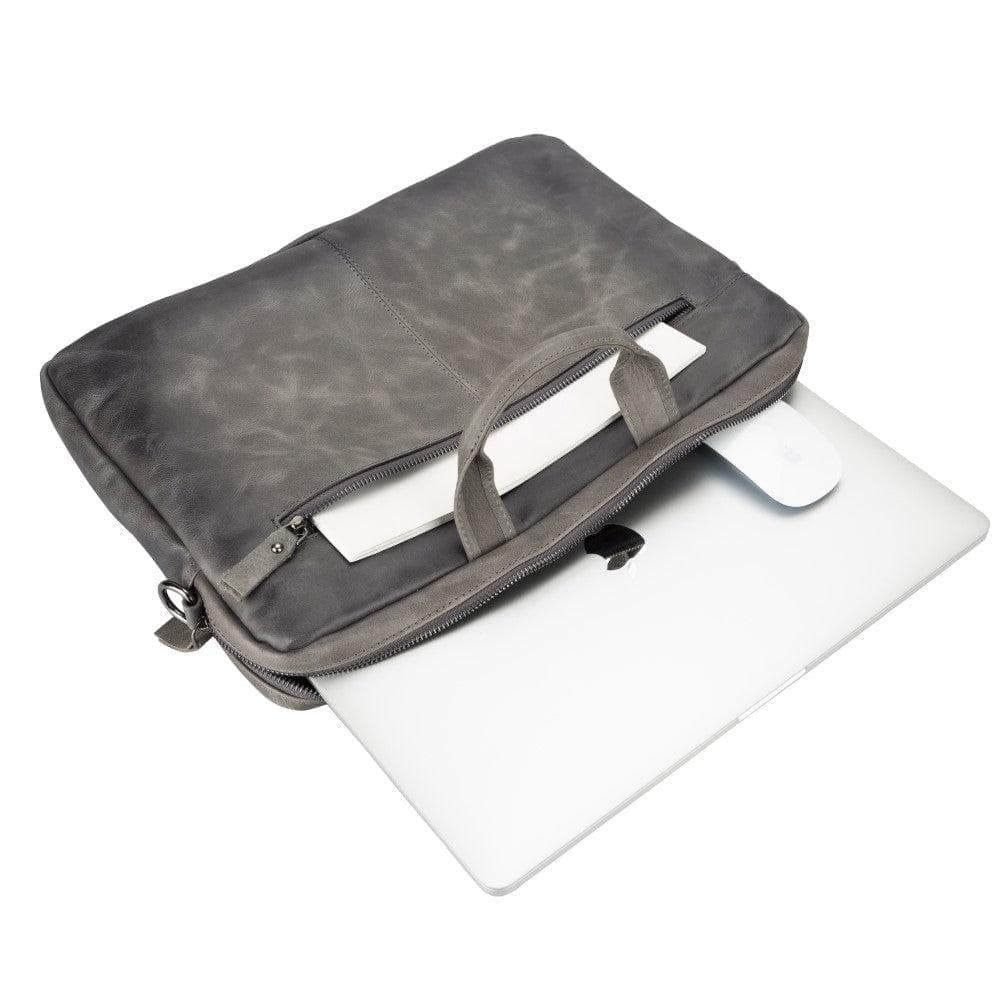 Apollo Leather Business Briefcase / Laptop Case 16" Bouletta