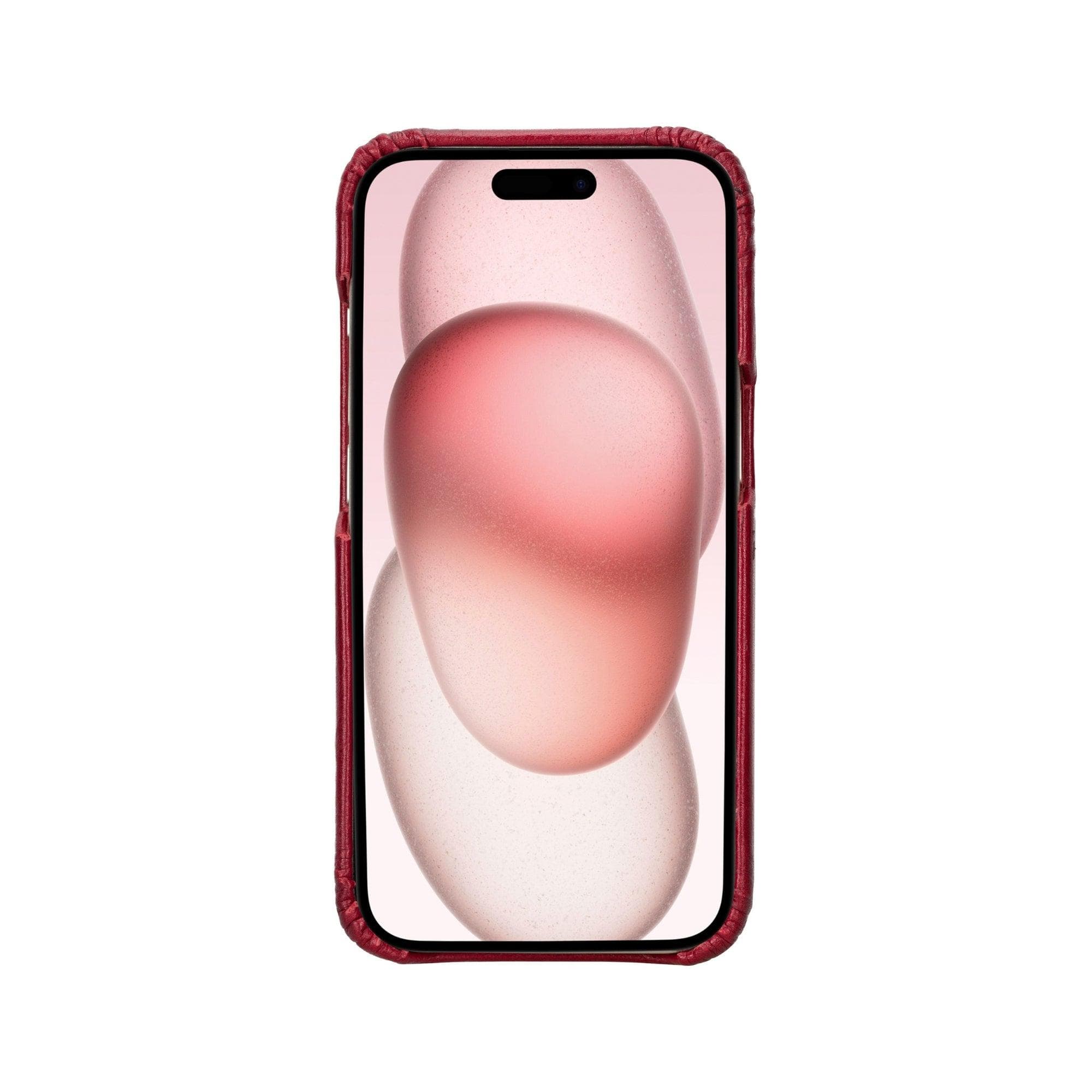 Apple iPhone 15 Series Full Leather Coating Back Cover Bouletta LTD