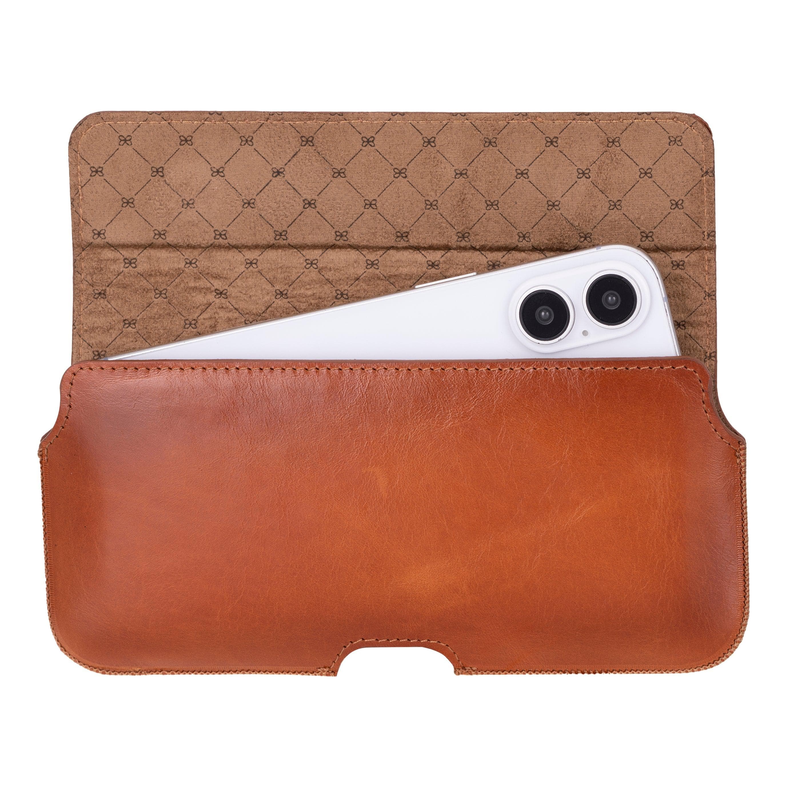 Aslant Belt iPhone 16 Pro Leather Case Bouletta