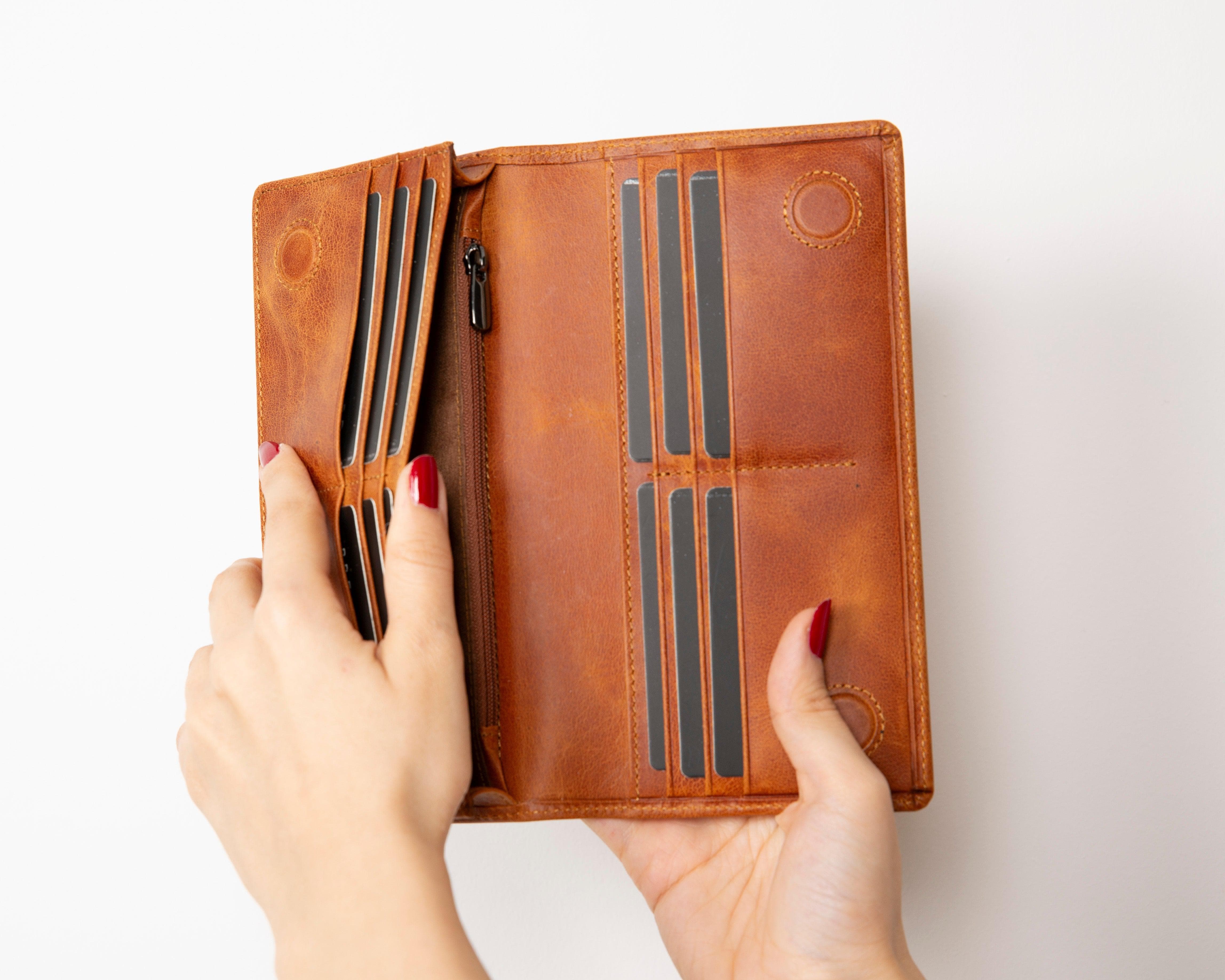 Aura Leather Women's Wallet Bouletta