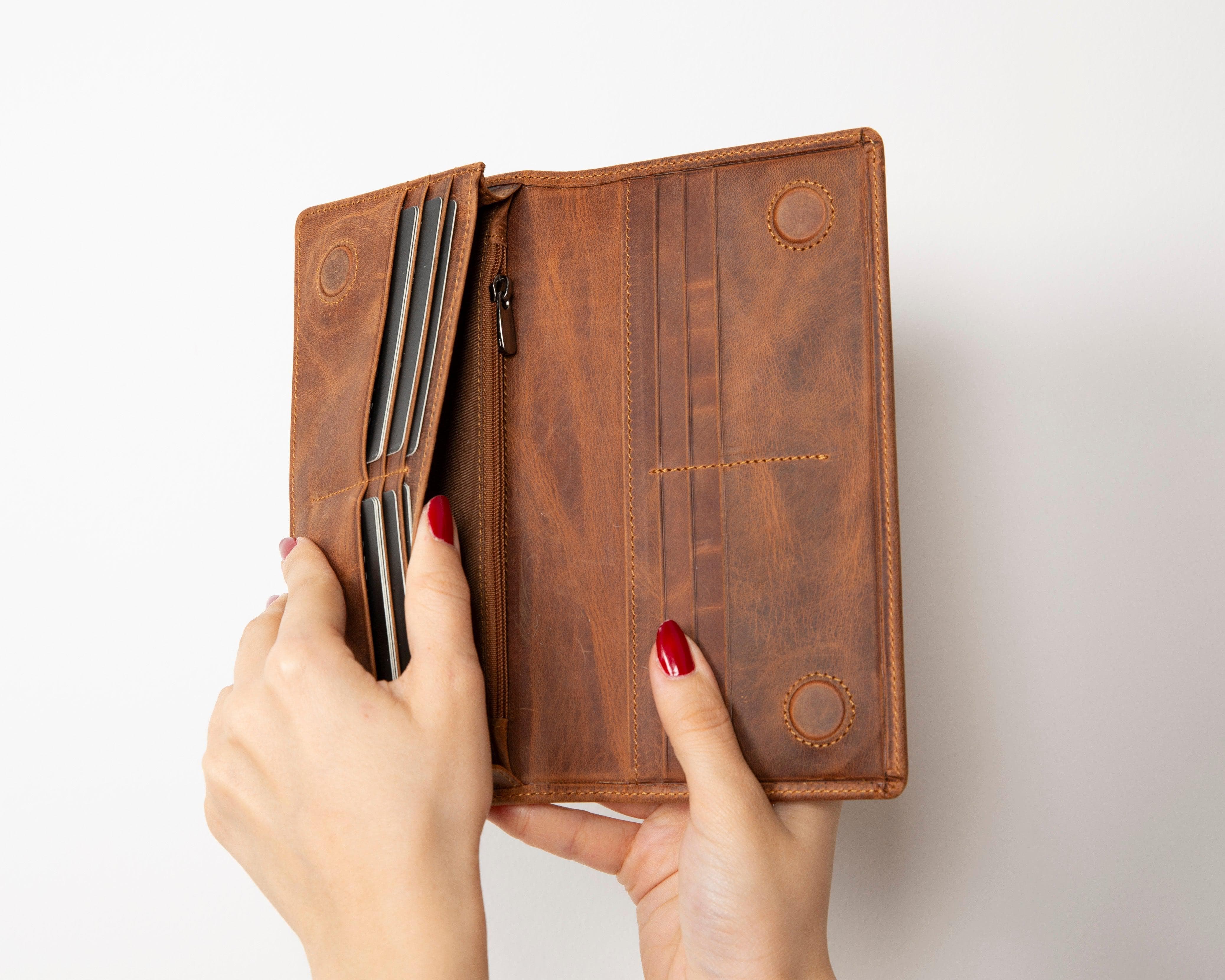 Aura Leather Women's Wallet Bouletta