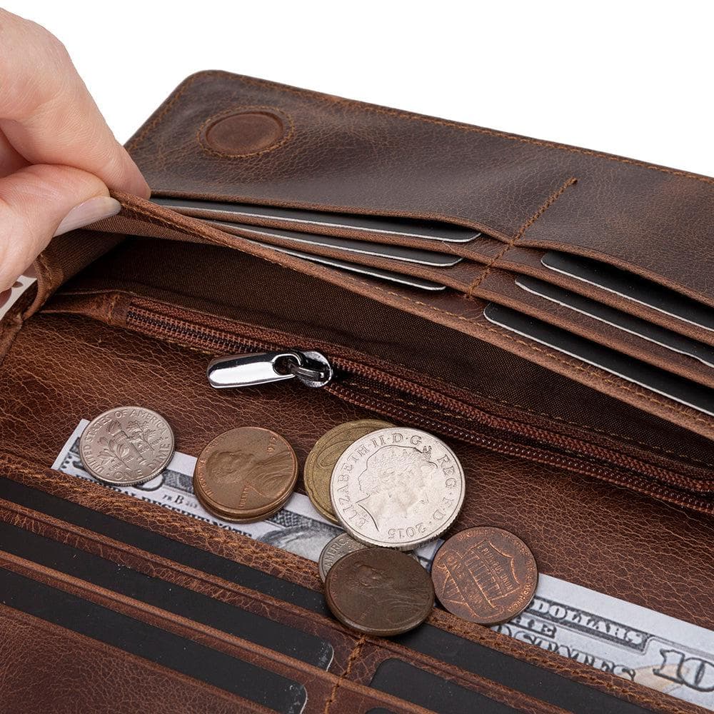 Aura Leather Women's Wallet Bouletta