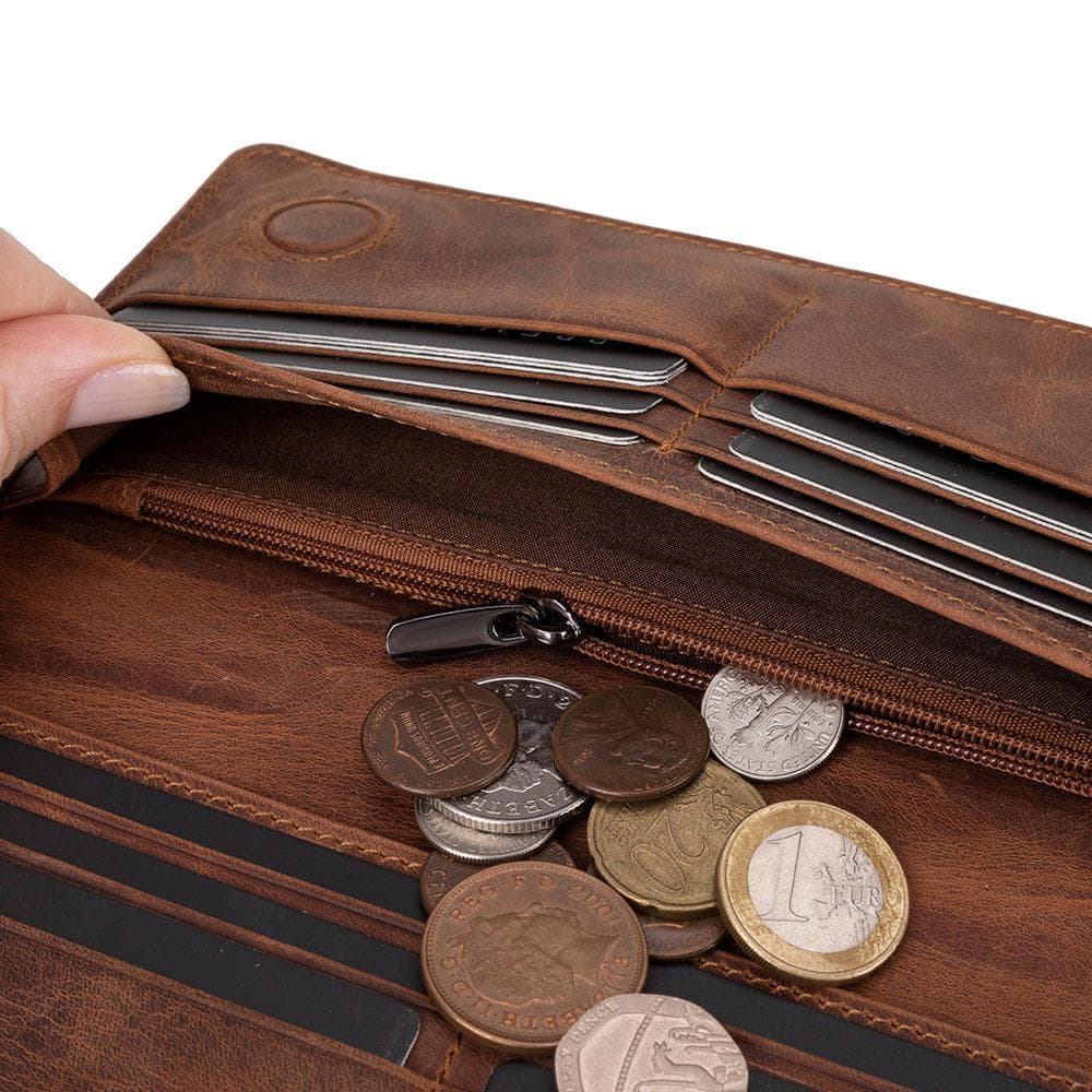 Aura Leather Women's Wallet Bouletta