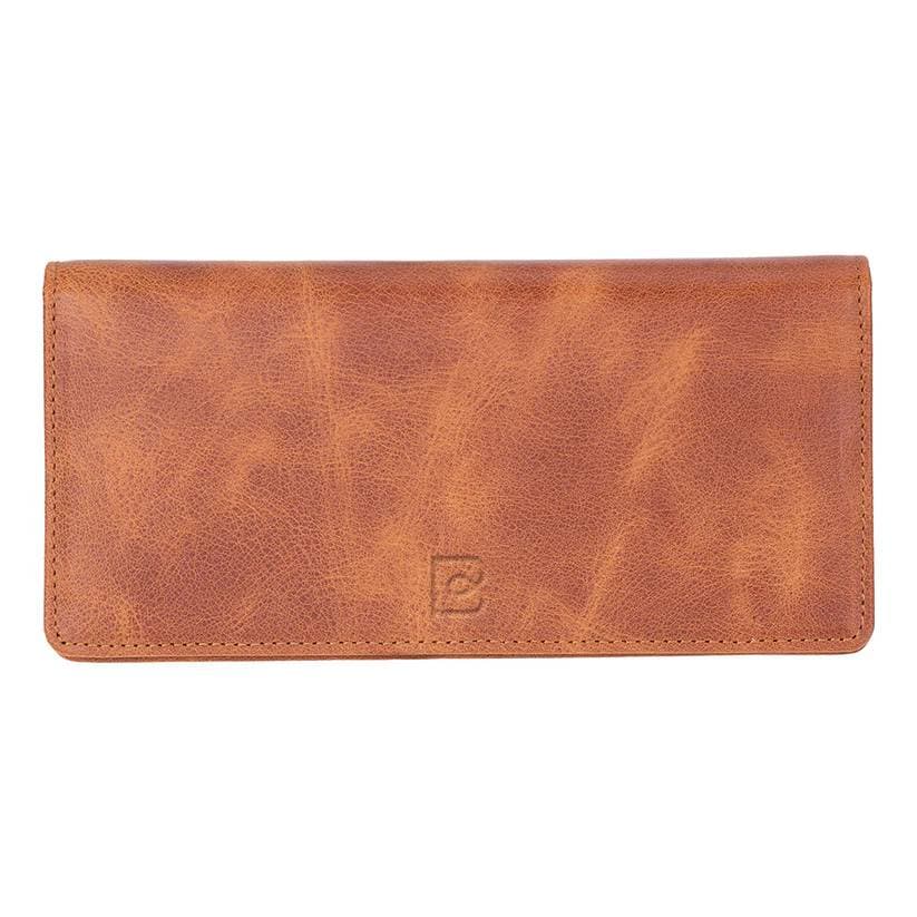 Aura Leather Women's Wallet Golden Tan Bouletta