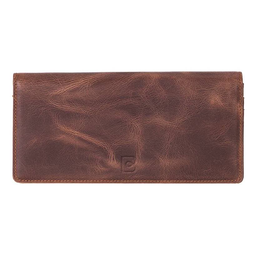Aura Leather Women's Wallet Coffee Bouletta