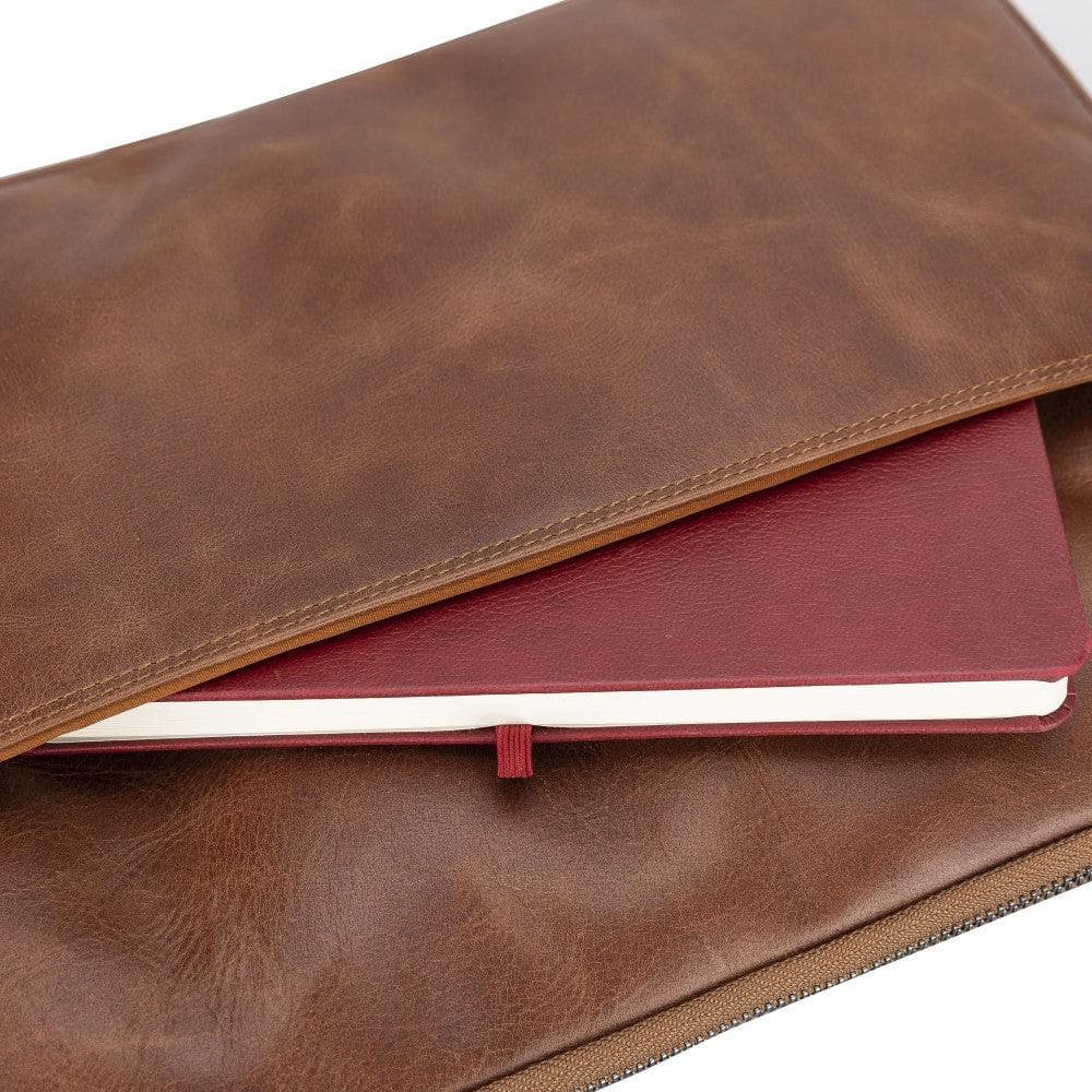 AWE Genuine Leather Sleeves / Cases for 11", 13", 15", 16" MacBook and iPad Bouletta LTD