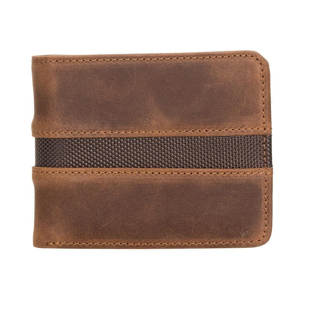 Benjamin Leather Wallet Brown Bouletta