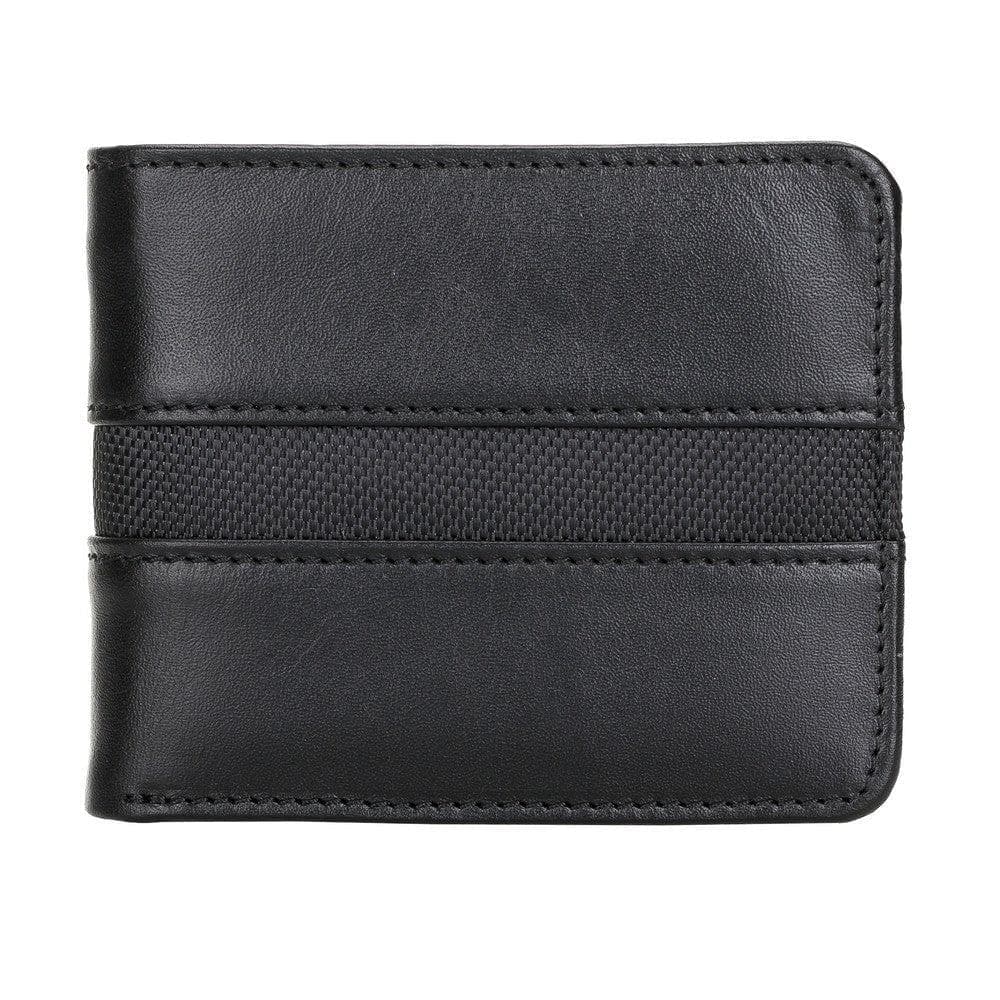 Benjamin Leather Wallet Black Bouletta