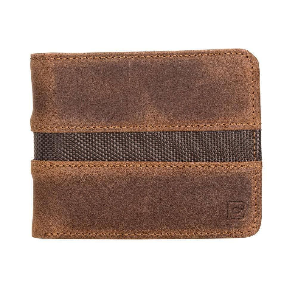 Benjamin Leather Wallet Brown Bouletta
