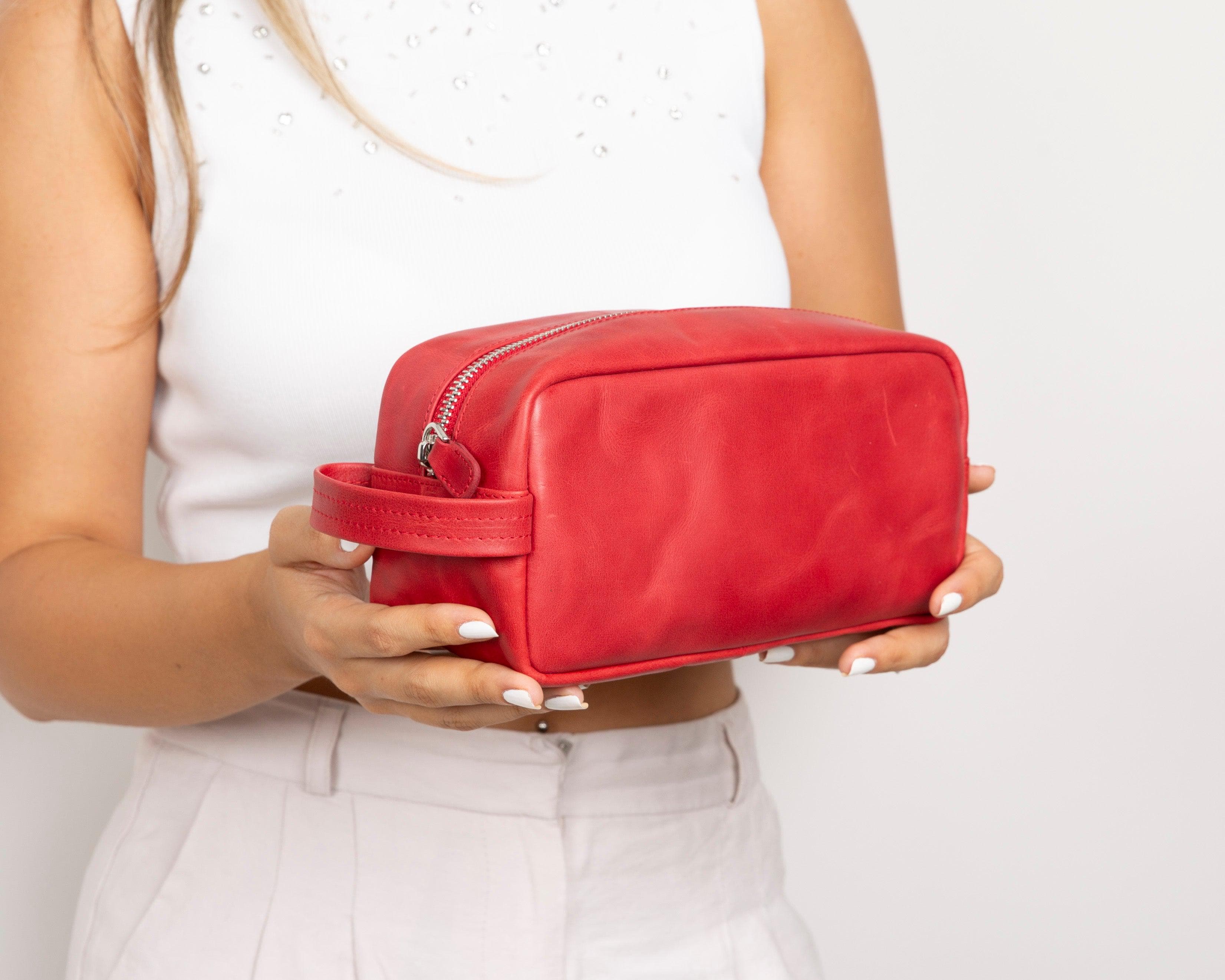 Biel Leather Dopp Kit Bouletta