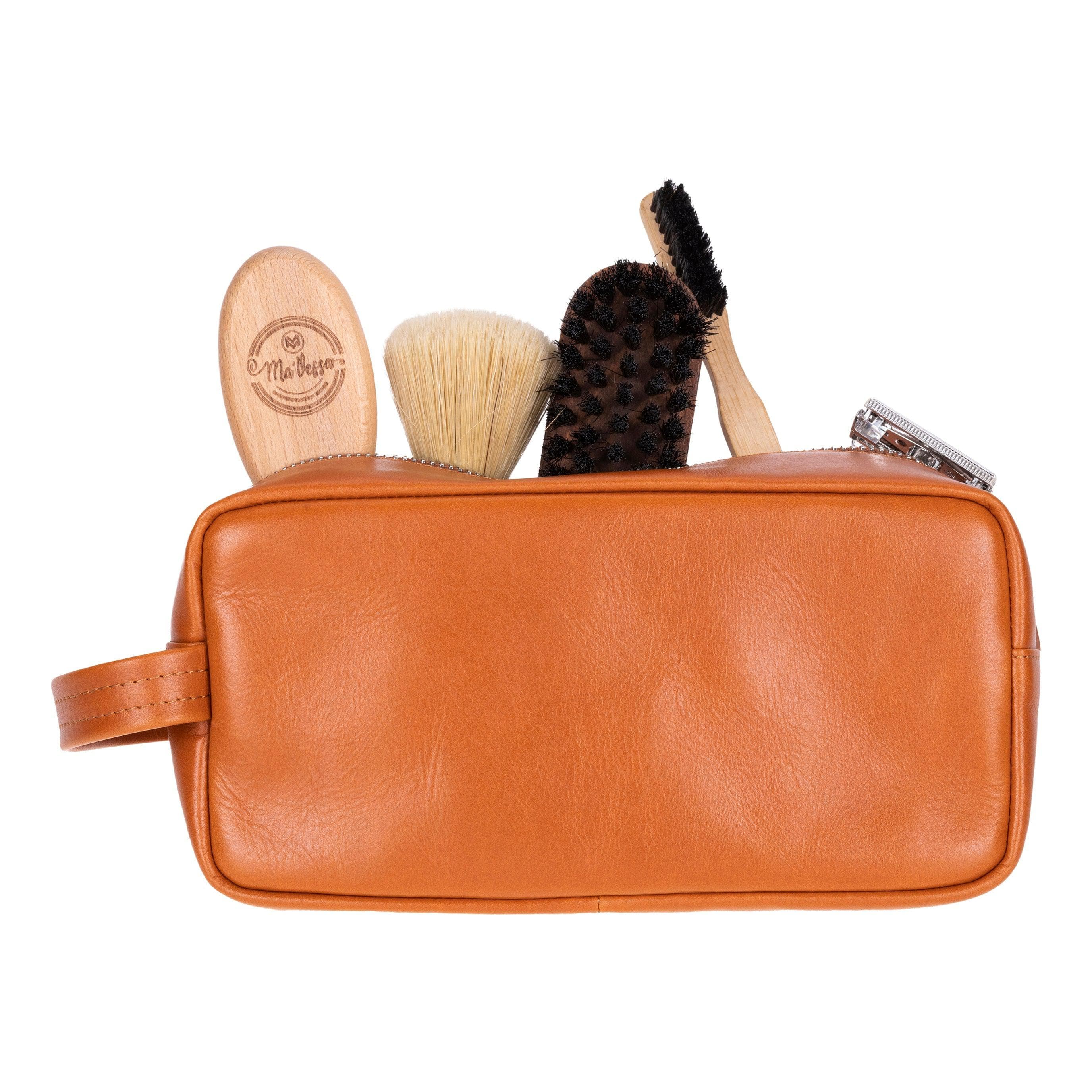 Biel Leather Dopp Kit Bouletta