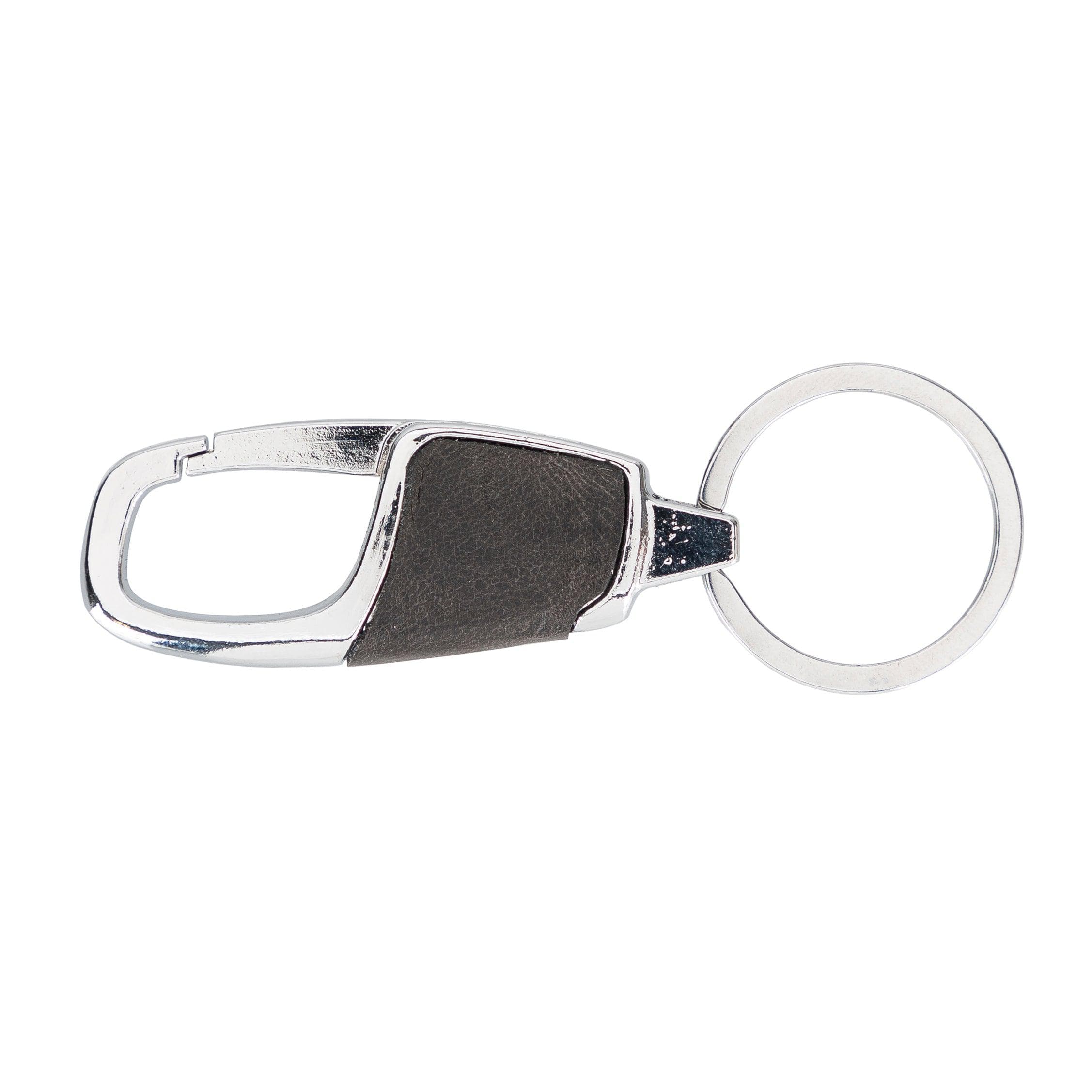 BKR13 Leather Keyring Black Bouletta