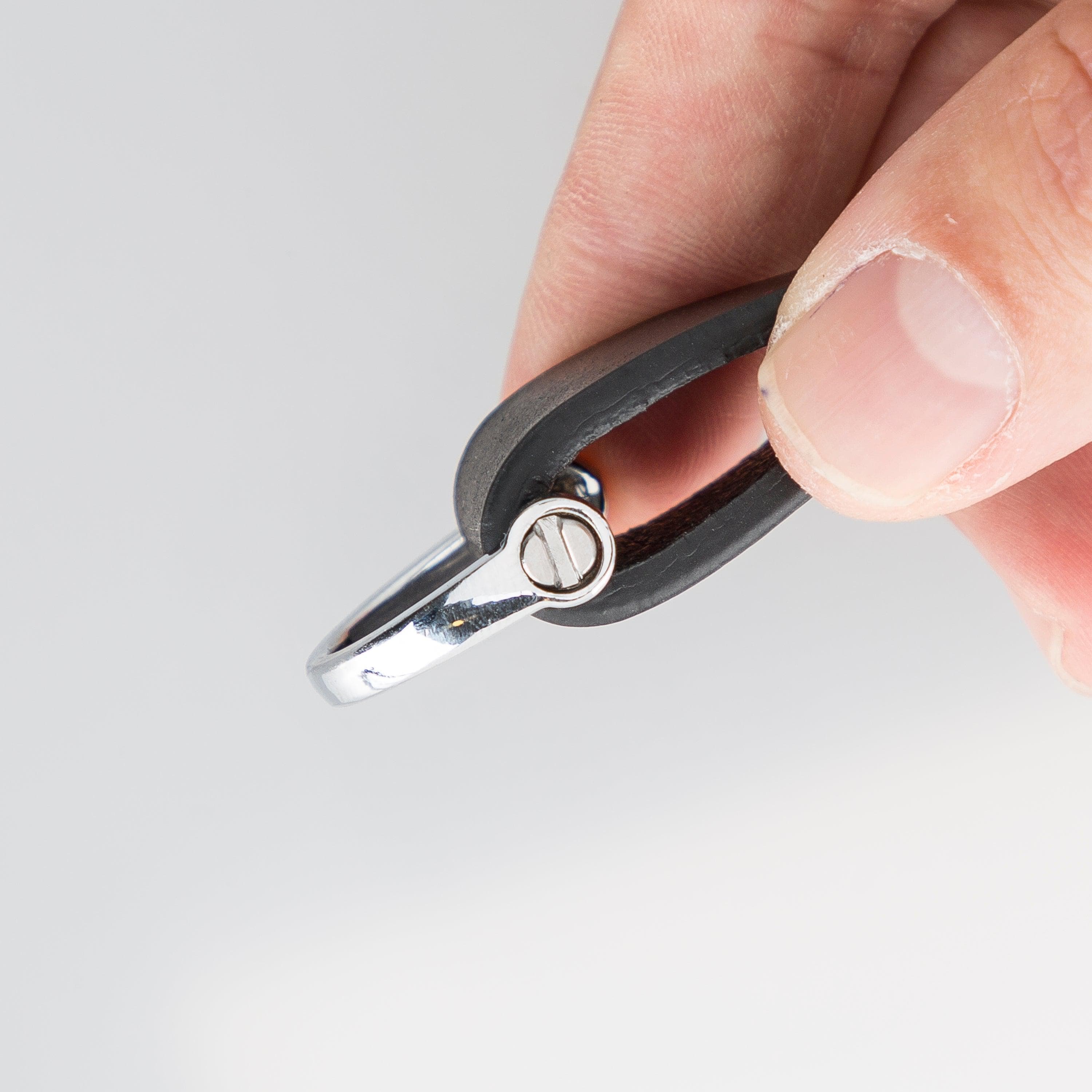 BKR17 Leather Keyring Bouletta