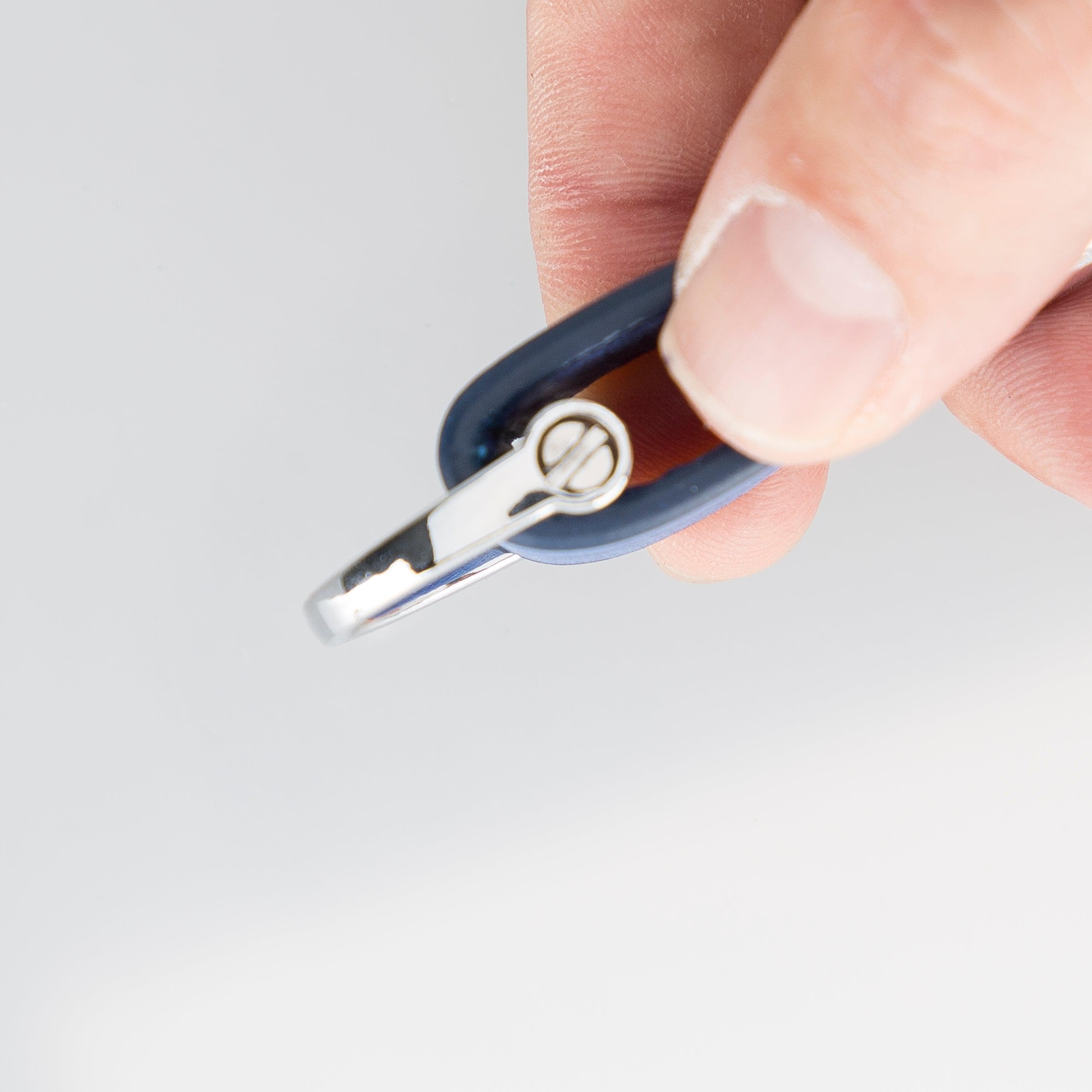 BKR17 Leather Keyring Bouletta