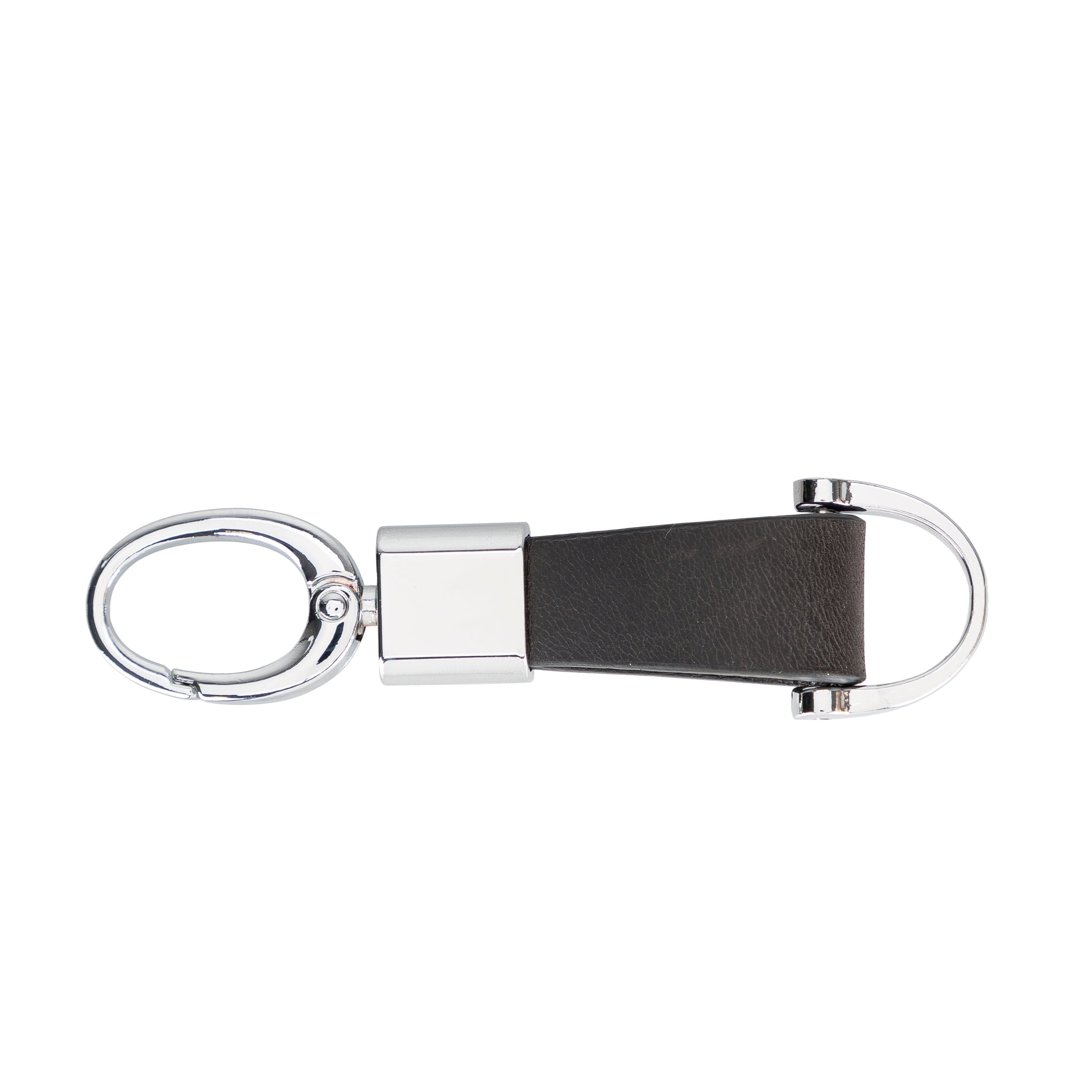 BKR17 Leather Keyring Tiguan Black Bouletta