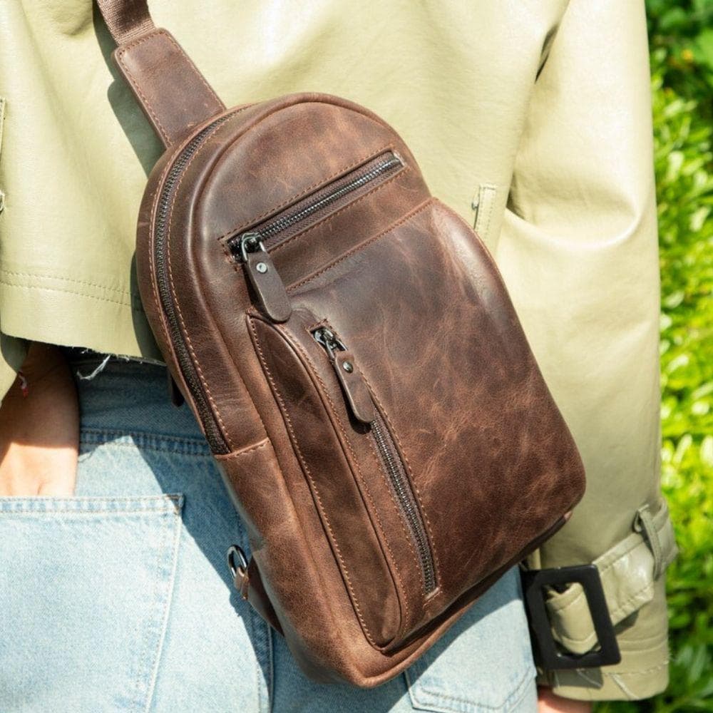 Blake Leather Crossbody Bag Bouletta