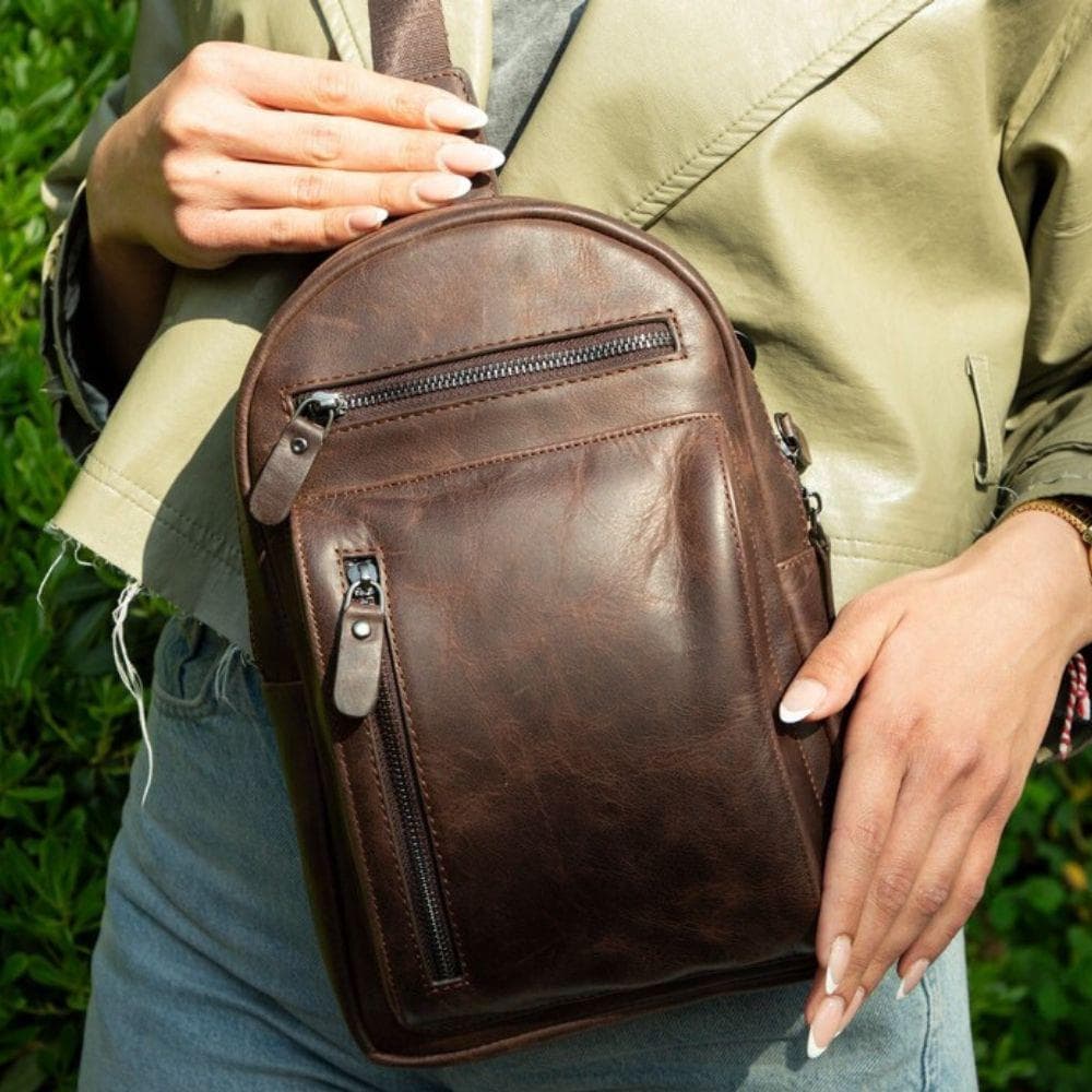 Blake Leather Crossbody Bag Bouletta