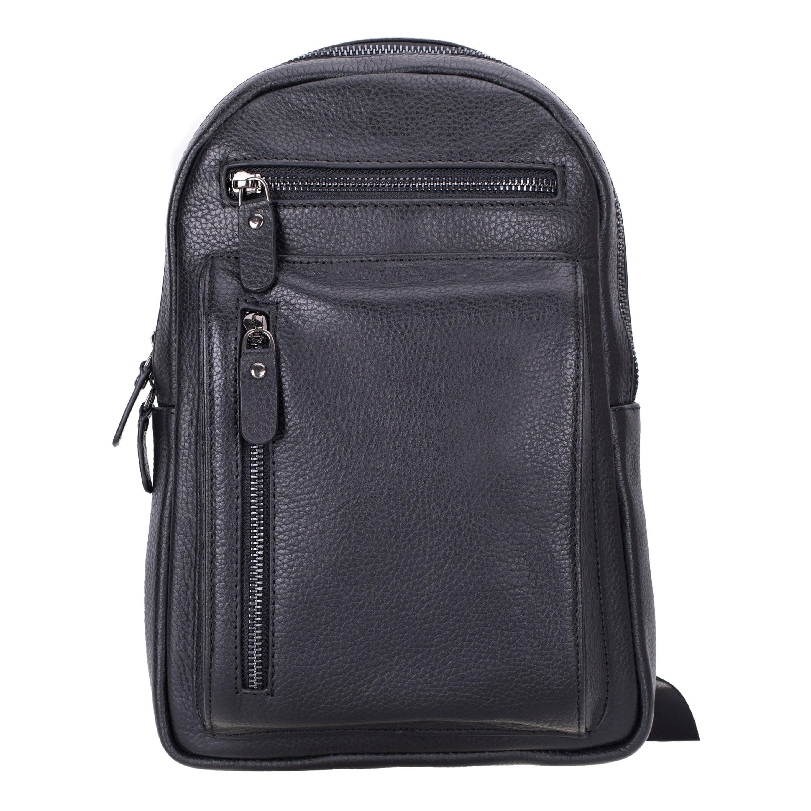 Blake Leather Crossbody Bag Black Bouletta