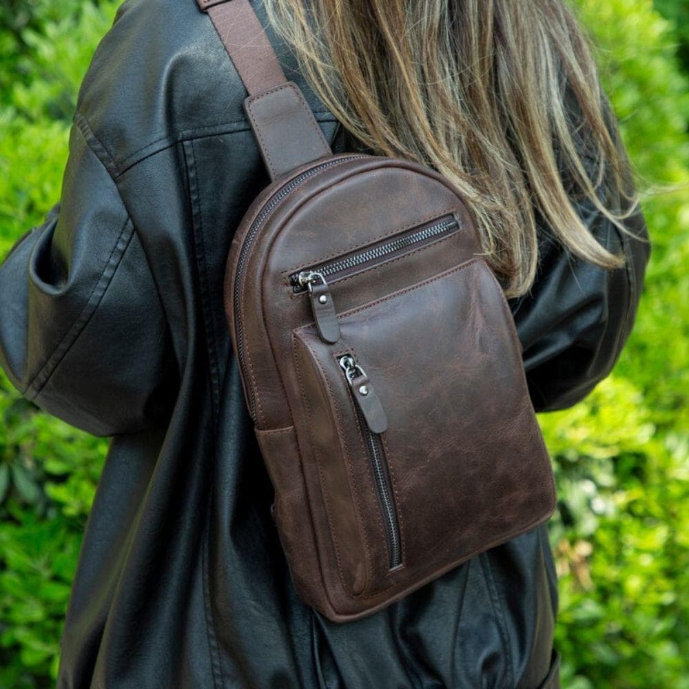 Blake Leather Crossbody Bag Bouletta