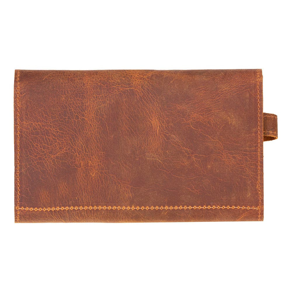 Bologna Universal Leather Wallet Moccasin Bouletta