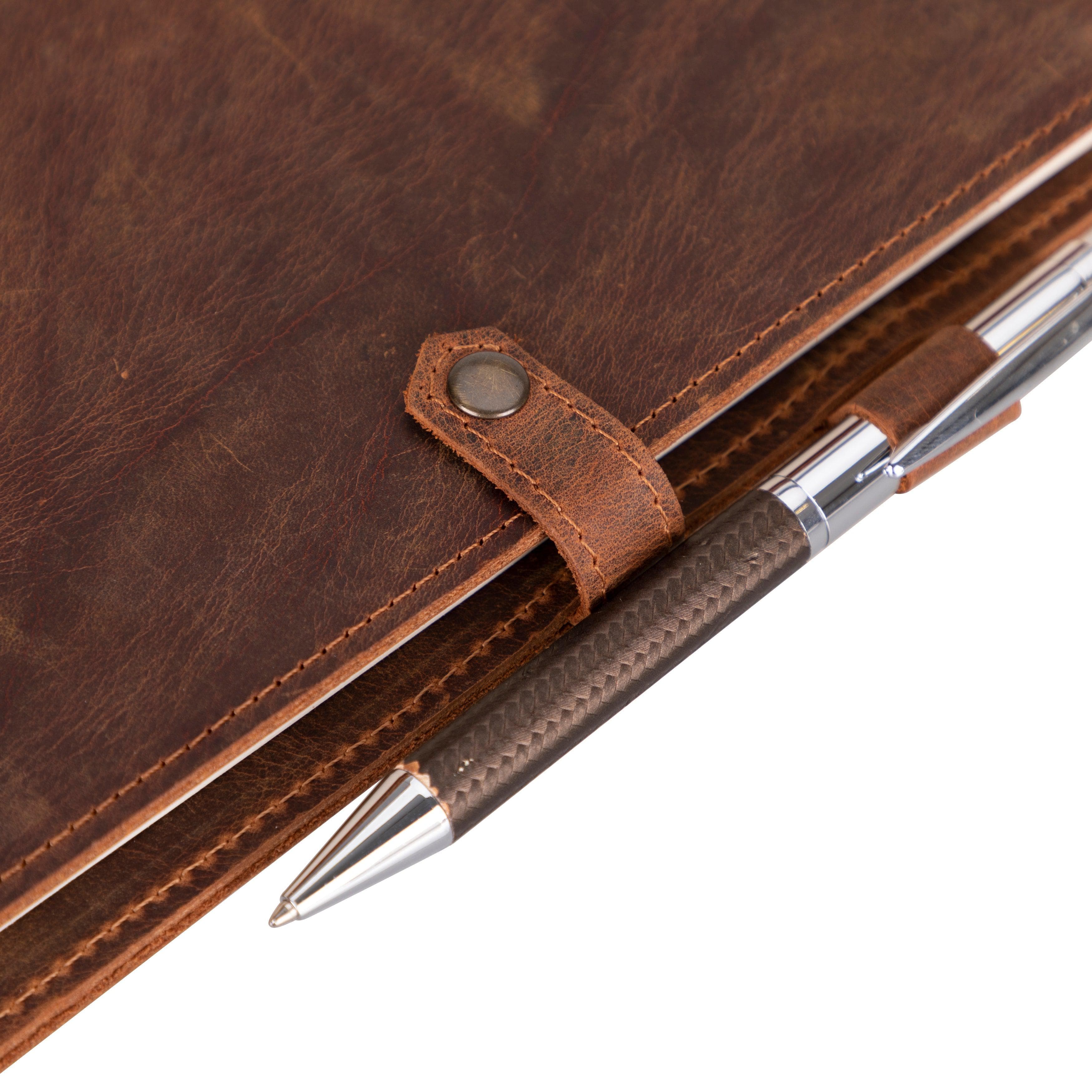 Bosco Leather Journal Cover Bouletta