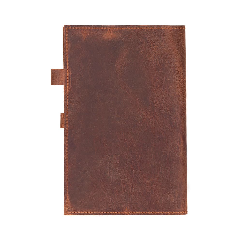 Bosco Leather Journal Cover Moccasin Bouletta