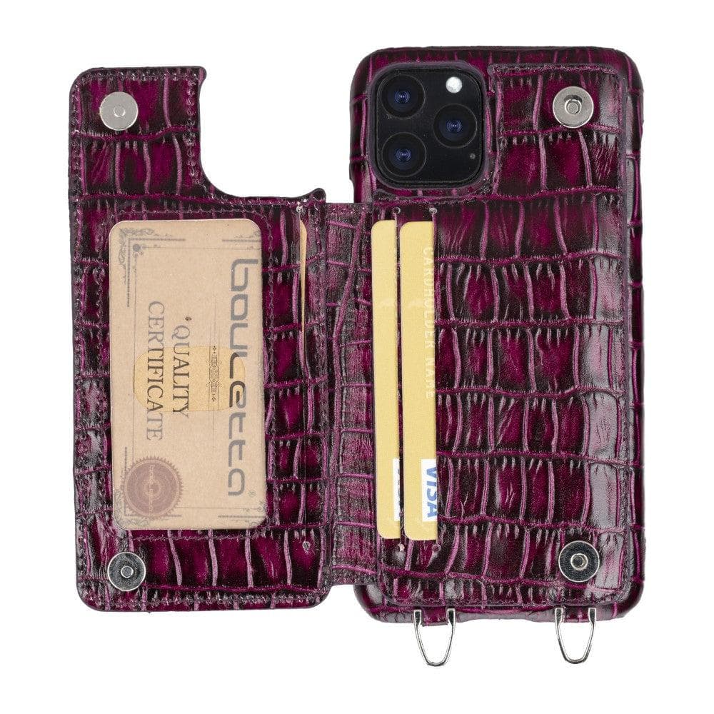 Bouletta iPhone 11 Series Leather Saff Umw Plain Strap Bouletta LTD